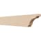Ekena Millwork 2in. W x 4in. H x 20in. L Pescadero Woodgrain TimberThane Rafter Tail, Primed Tan RFTUR02X04X20PECRCPR - alternate 1